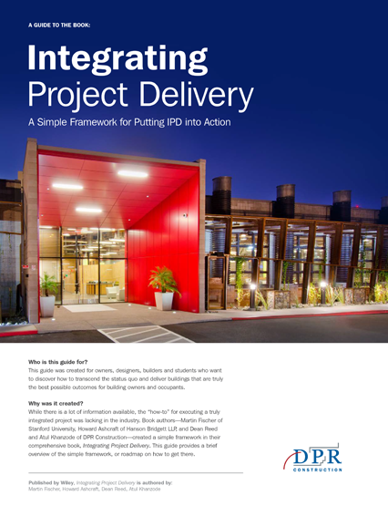 Integrating Project Delivery book cover